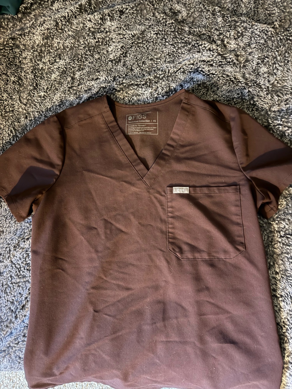 Figs Catarina scrub top